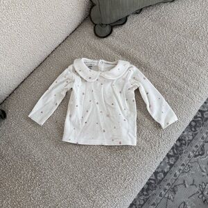 Petit Maison x No No Collared Top🤍